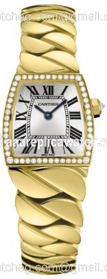 Cartier WE60040H La Dona de Cartier Ladies Quartz 18k yellow gold steel watch Cartier WE60040H La Dona de Cartier Ladies Quartz 18k yellow gold steel watch