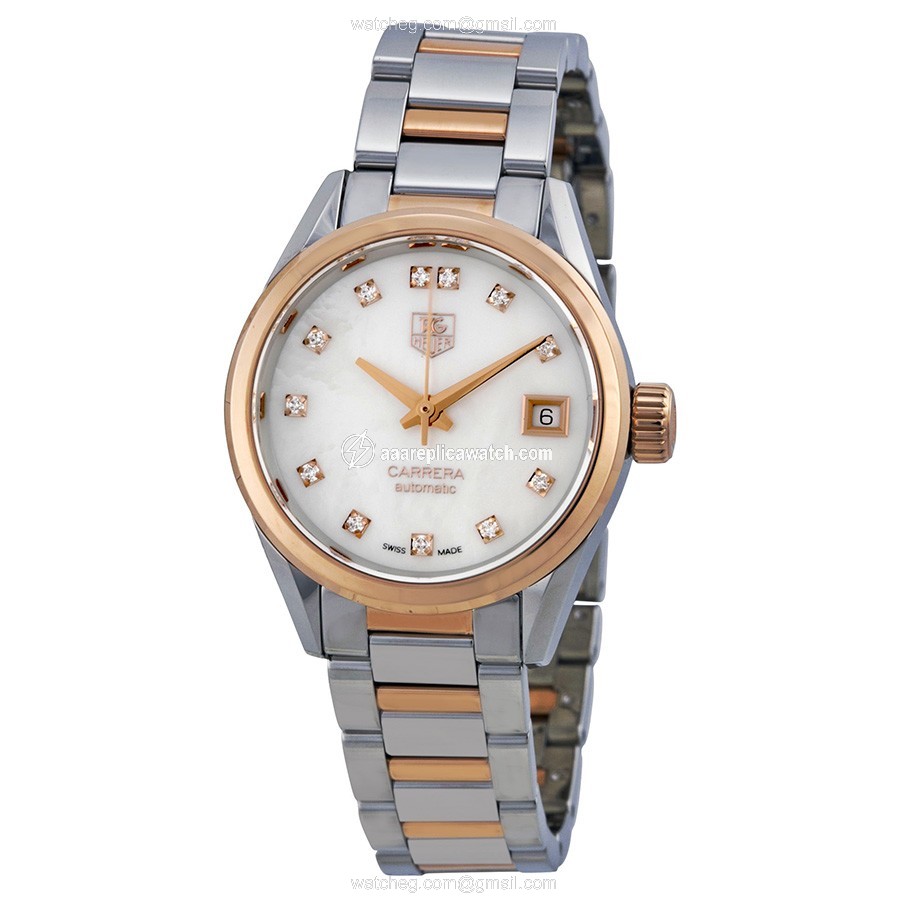 Tag Heuer WAR2452.BD0772 Carrera Ladies Automatic Gold Stainless Steel watch Tag Heuer WAR2452.BD0772 Carrera Ladies Automatic Gold Stainless Steel watch