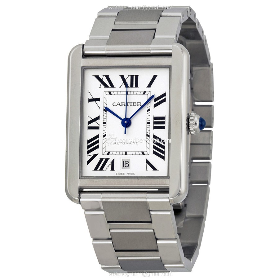 Cartier W5200028 Tank Mens Automatic Stainless Steel watch Cartier W5200028 Tank Mens Automatic Stainless Steel watch