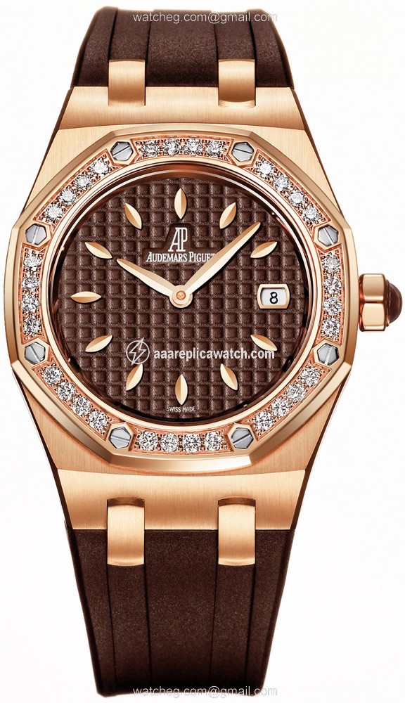 Audemars Piguet 67601OR.ZZ.D080CA.01 Royal Oak Ladies Quartz 18 kt Rose Gold watch Audemars Piguet 67601OR.ZZ.D080CA.01 Royal Oak Ladies Quartz 18 kt Rose Gold watch