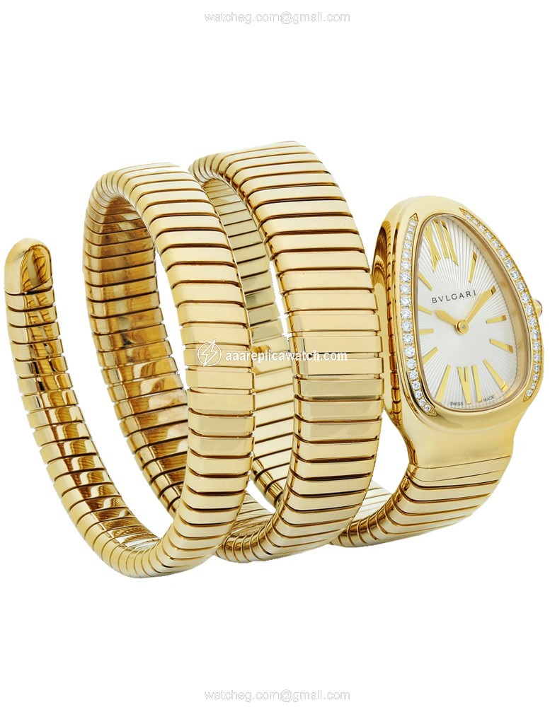 Bvlgari 101923 Serpenti Tubogas Ladies Quartz 18k Yellow Gold watch Bvlgari 101923 Serpenti Tubogas Ladies Quartz 18k Yellow Gold watch