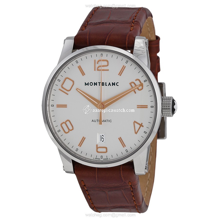 Montblanc 105813 Timewalker Mens Automatic Stainless Steel watch Montblanc 105813 Timewalker Mens Automatic Stainless Steel watch