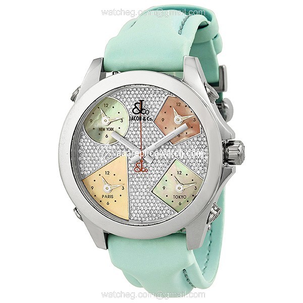 Jacob Co. JCM44 Five Time Zone Unisex Quartz Stainless Steel watch Jacob Co. JCM44 Five Time Zone Unisex Quartz Stainless Steel watch