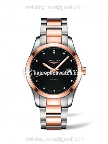 Longines L27855587 Mens Automatic Stainless Steel and 18K Pink Gold watch Longines L27855587 Mens Automatic Stainless Steel and 18K Pink Gold watch
