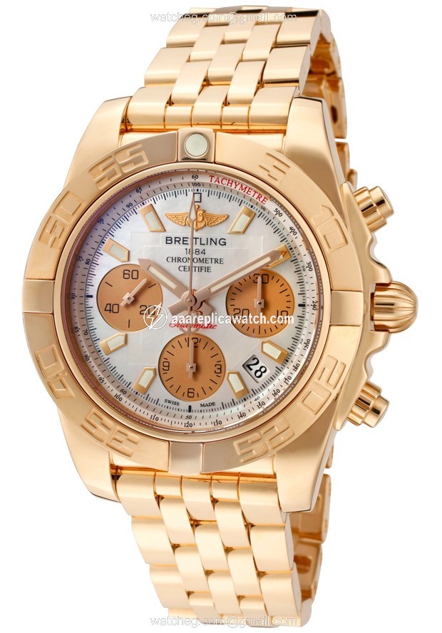 Breitling HB014012-A722 Mens Automatic 18k rose gold watch Breitling HB014012-A722 Mens Automatic 18k rose gold watch
