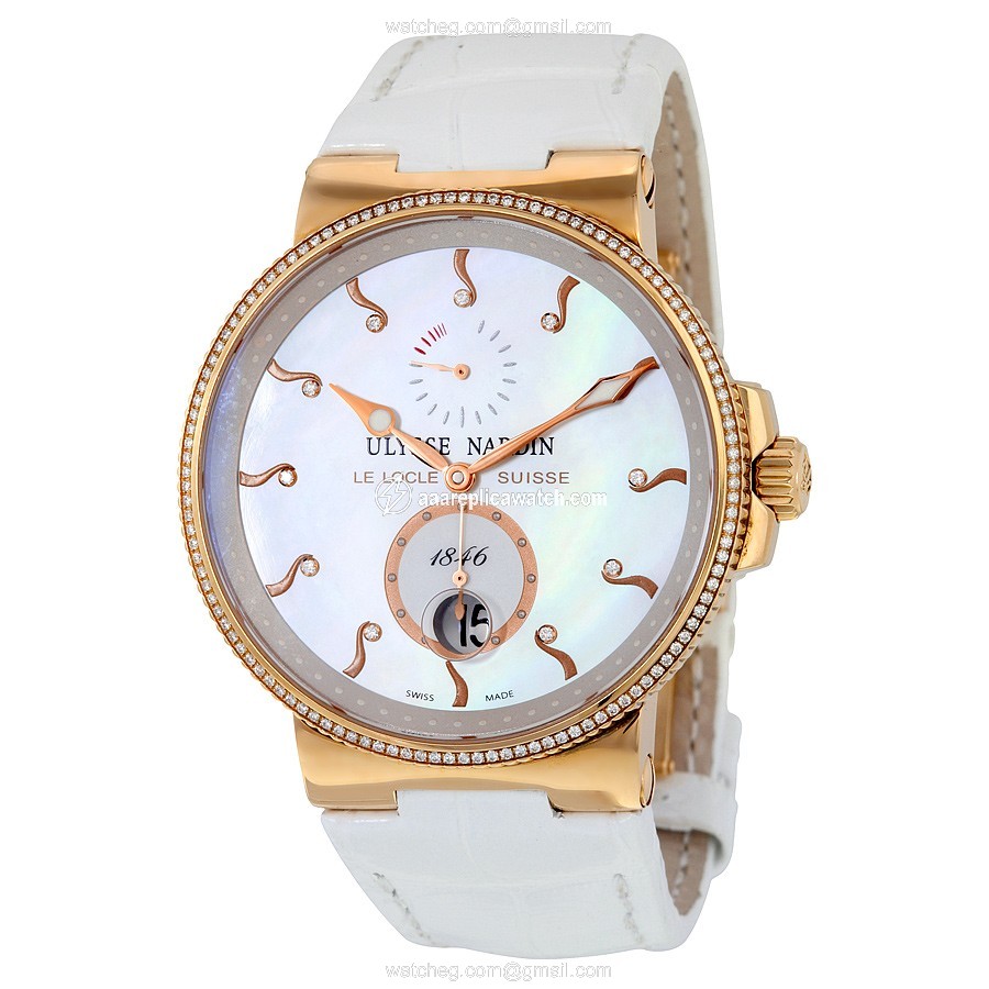 Ulysse Nardin 266-66B-991 Marine Chronometer Ladies Automatic 18kt Rose Gold watch Ulysse Nardin 266-66B-991 Marine Chronometer Ladies Automatic 18kt Rose Gold watch