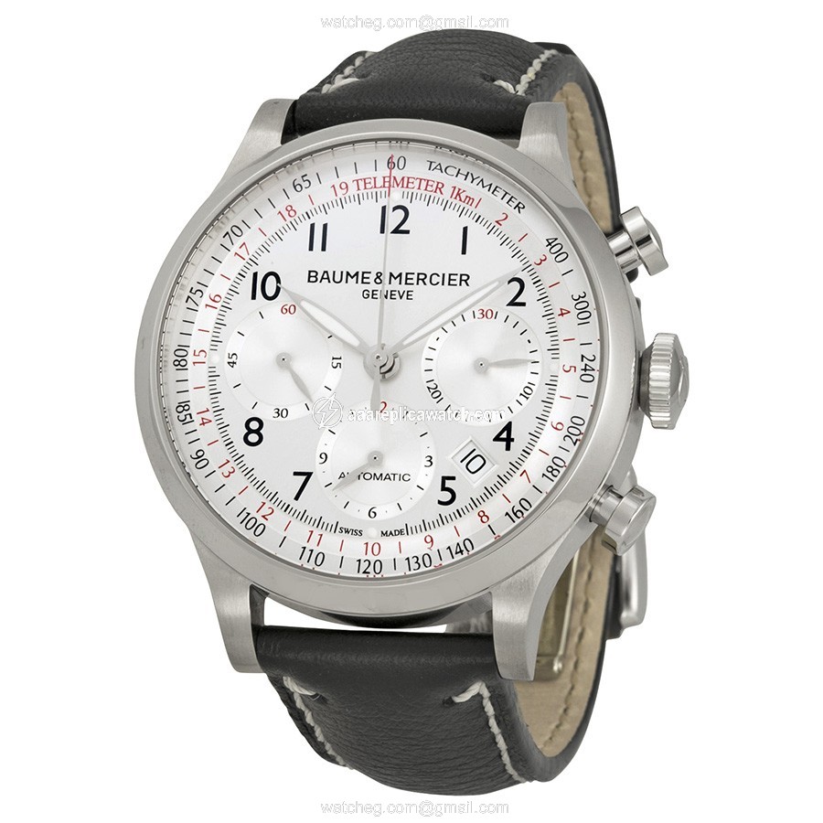 Baume et Mercier 10005 Capeland Mens Automatic Stainless Steel watch Baume et Mercier 10005 Capeland Mens Automatic Stainless Steel watch