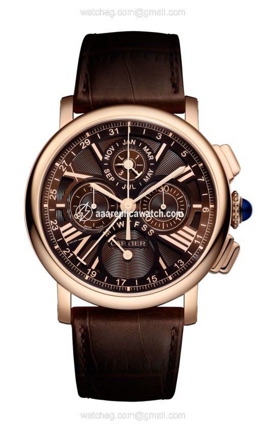 Cartier W1556225 Rotonde de Cartier Mens Hand Wind 18 kt Rose Gold watch Cartier W1556225 Rotonde de Cartier Mens Hand Wind 18 kt Rose Gold watch