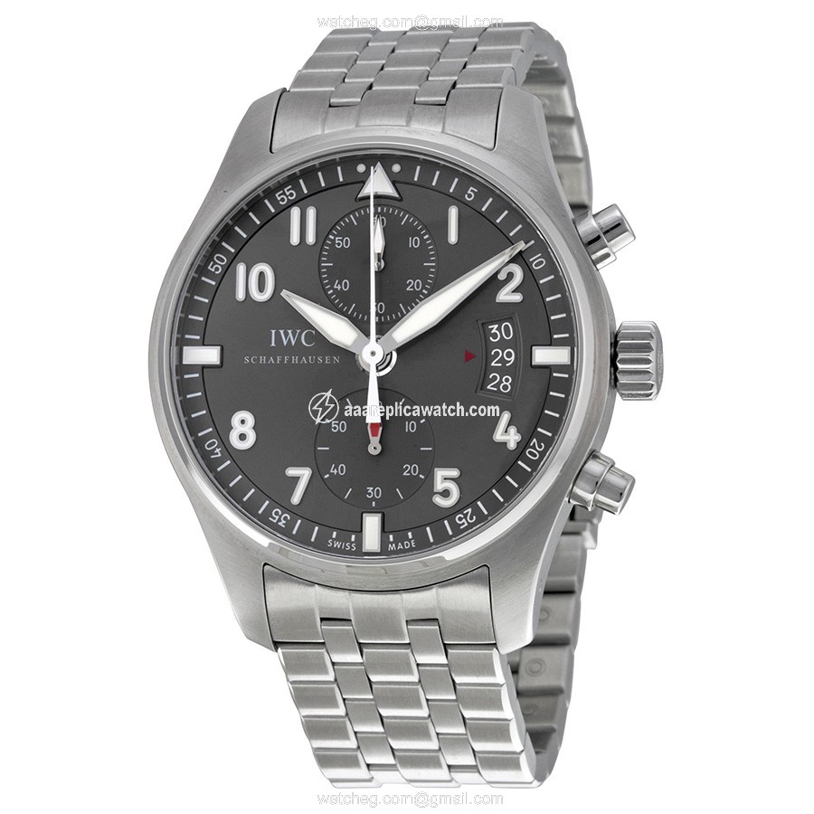 IWC IW387804 Pilots Watches Mens Hand Wind Stainless Steel watch IWC IW387804 Pilots Watches Mens Hand Wind Stainless Steel watch