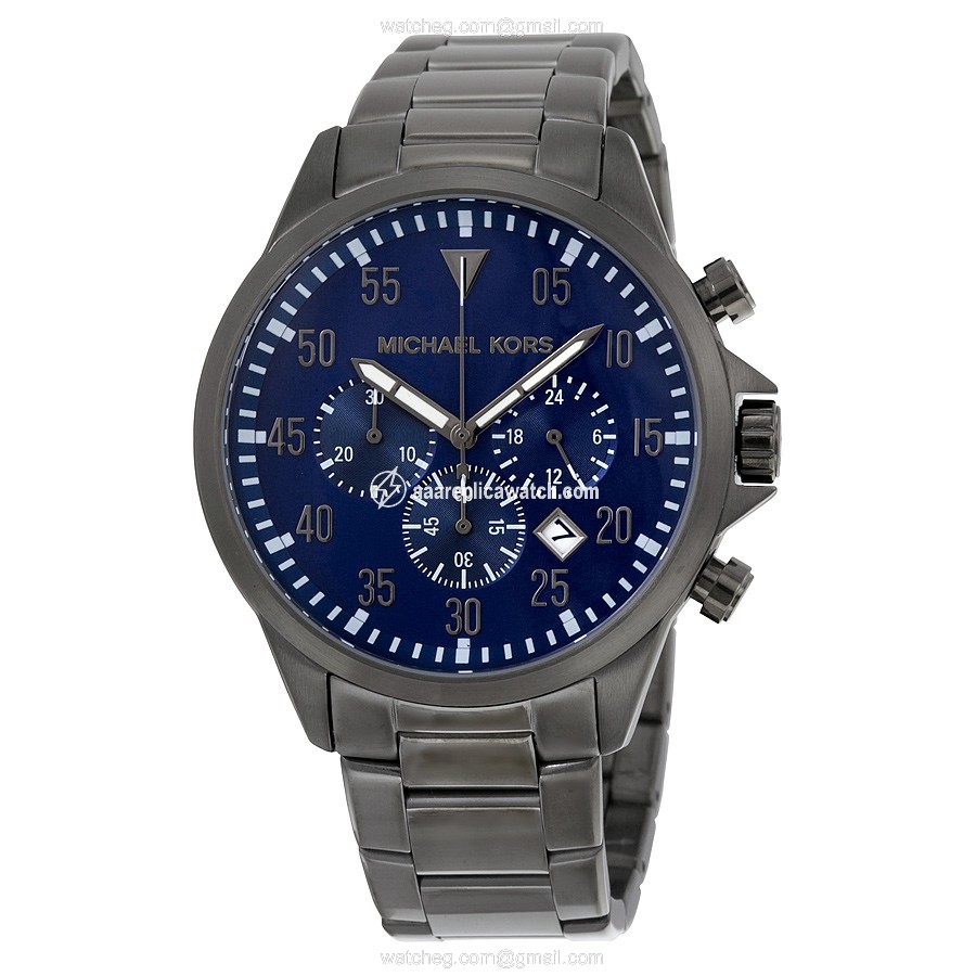 Michael Kors MK8443 Gage Mens Quartz Gunmetal Ion-plated Stainless Steel watch Michael Kors MK8443 Gage Mens Quartz Gunmetal Ion-plated Stainless Steel watch