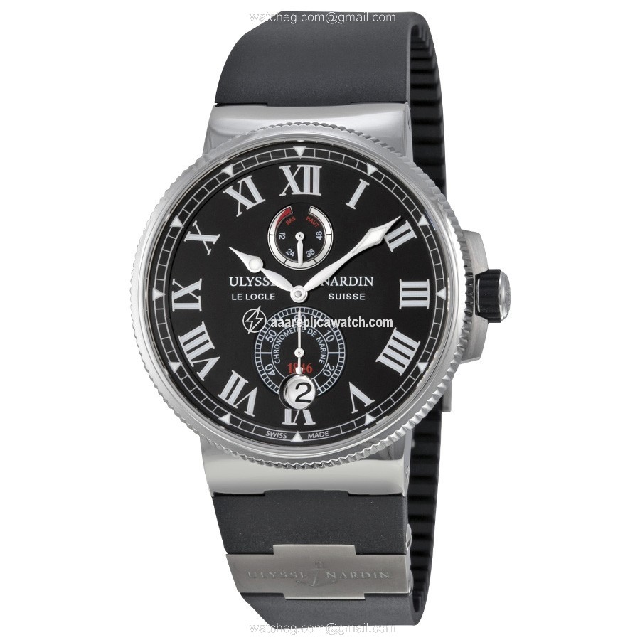 Ulysse Nardin 1183-122-3/42 V2 Marine Chronometer Mens Automatic Titanium and Stainless Steel watch Ulysse Nardin 1183-122-3/42 V2 Marine Chronometer Mens Automatic Titanium and Stainless Steel watch