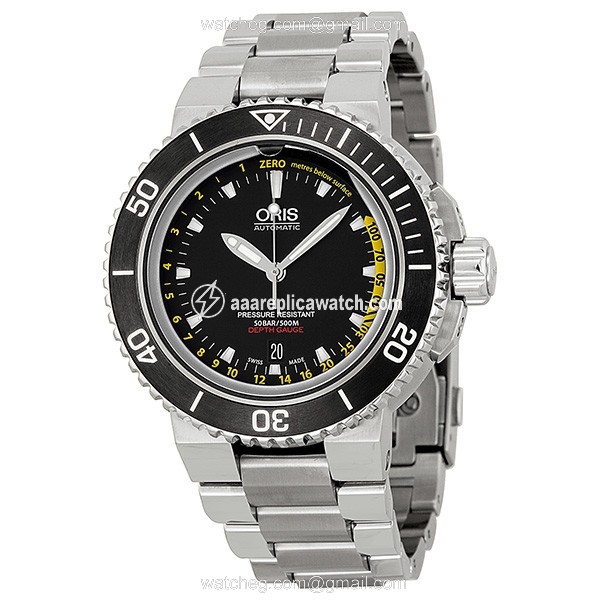 Oris 733-7675-4154RS Aquis Mens Automatic Stainless Steel watch Oris 733-7675-4154RS Aquis Mens Automatic Stainless Steel watch