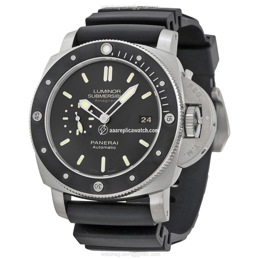 Panerai PAM00389 Luminor 1950 Mens Automatic Brushed Titanium watch Panerai PAM00389 Luminor 1950 Mens Automatic Brushed Titanium watch