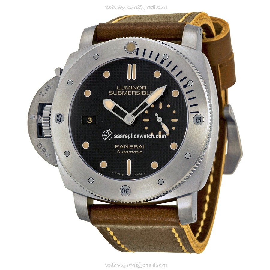 Panerai PAM00569 Mens Automatic Brushed Titanium watch Panerai PAM00569 Mens Automatic Brushed Titanium watch