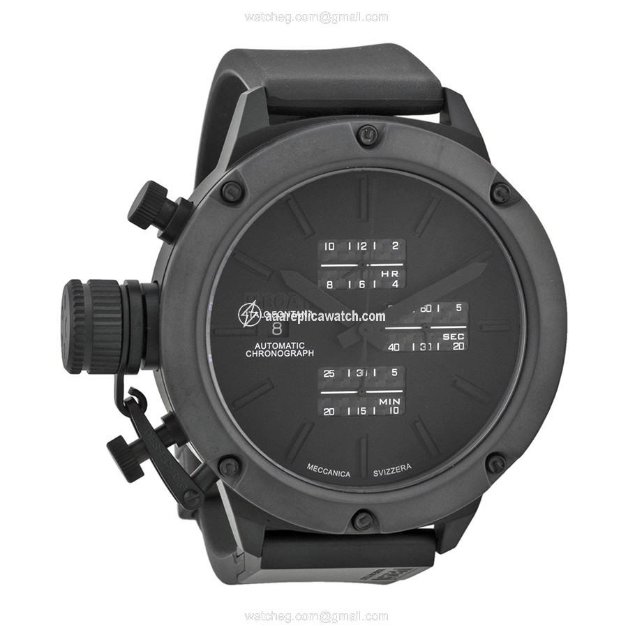 U-Boat 6201 Classico Mens Automatic Black Ion-plated Titanium watch U-Boat 6201 Classico Mens Automatic Black Ion-plated Titanium watch