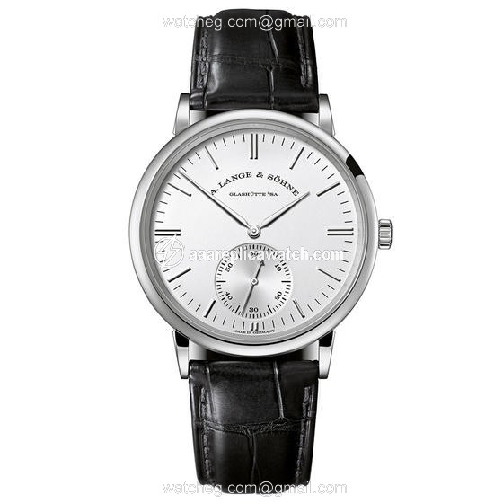 A. Lange & Sohne 380.027 Saxonia Mens Automatic 18K White Gold watch A. Lange & Sohne 380.027 Saxonia Mens Automatic 18K White Gold watch
