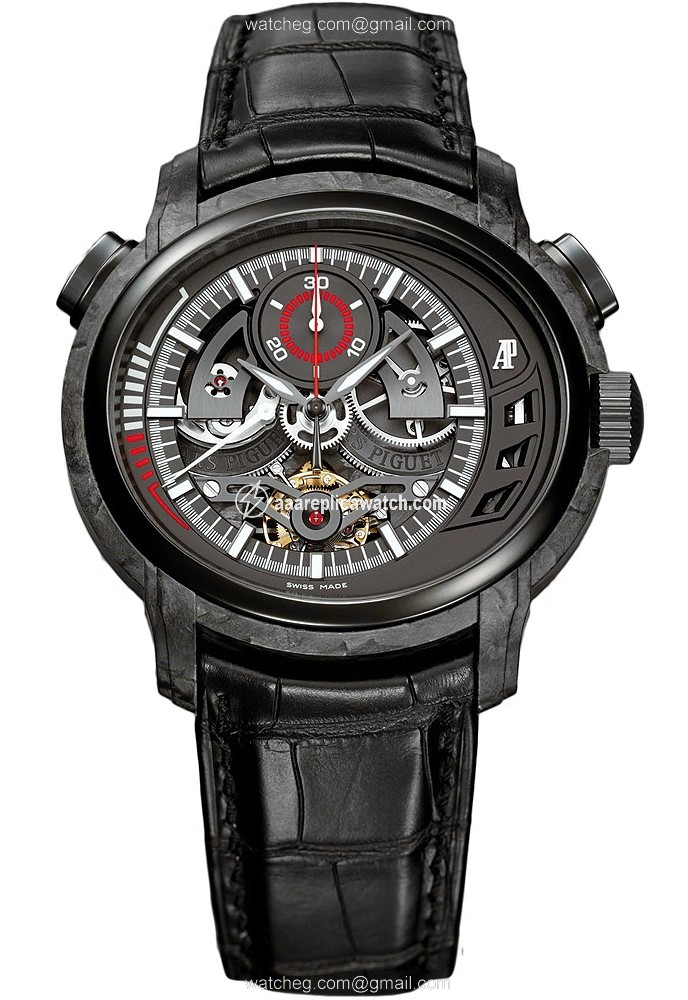 Audemars Piguet 26152AU.OO.D002CR.01 Millenary Mens Hand Wind Black Forged Carbon watch Audemars Piguet 26152AU.OO.D002CR.01 Millenary Mens Hand Wind Black Forged Carbon watch