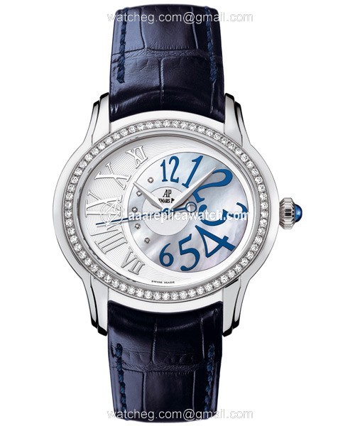 Audemars Piguet 77301BC.ZZ.D301CR.01 Millenary Mens Automatic 18kt White Gold watch Audemars Piguet 77301BC.ZZ.D301CR.01 Millenary Mens Automatic 18kt White Gold watch