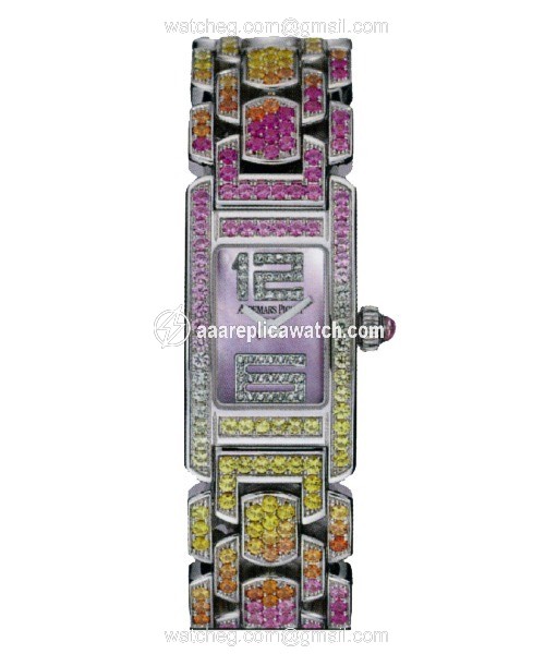 Audemars Piguet 67465BC.YY.1189BC.01 Promesse Ladies Quartz 18 kt White Gold set with sapphires watch Audemars Piguet 67465BC.YY.1189BC.01 Promesse Ladies Quartz 18 kt White Gold set with sapphires watch