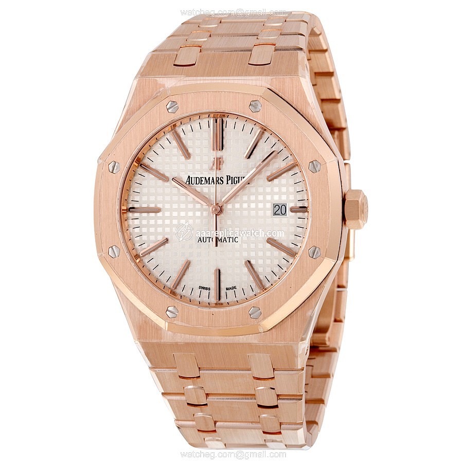 Audemars Piguet 15400OR.OO.1220OR.02 Royal Oak Mens Automatic 18kt Rose Gold watch Audemars Piguet 15400OR.OO.1220OR.02 Royal Oak Mens Automatic 18kt Rose Gold watch