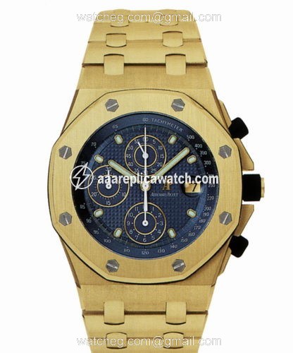 Audemars Piguet 25721BA.OO.1000BA.02 Royal Oak Offshore Mens Quartz 18kt Yellow Gold watch Audemars Piguet 25721BA.OO.1000BA.02 Royal Oak Offshore Mens Quartz 18kt Yellow Gold watch