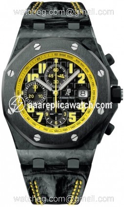 Audemars Piguet 26176FO.OO.D101CR.01 Royal Oak Offshore Mens Automatic Black Leather watch Audemars Piguet 26176FO.OO.D101CR.01 Royal Oak Offshore Mens Automatic Black Leather watch