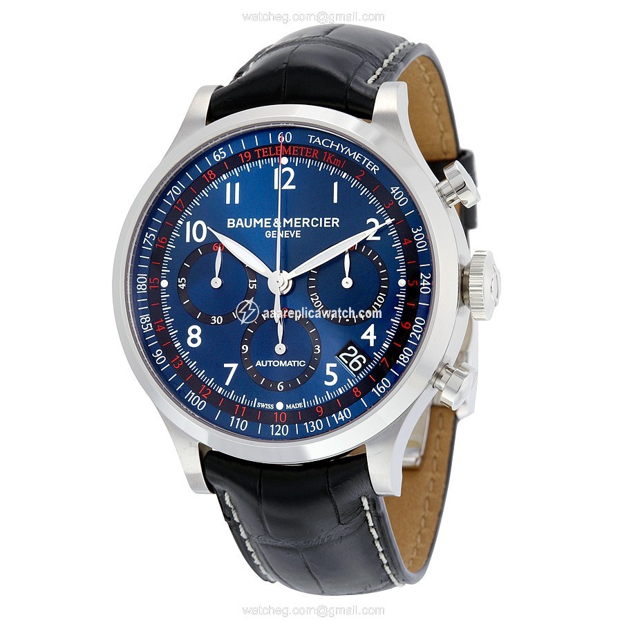 Baume et Mercier 10065 Capeland Mens Automatic Stainless Steel watch Baume et Mercier 10065 Capeland Mens Automatic Stainless Steel watch