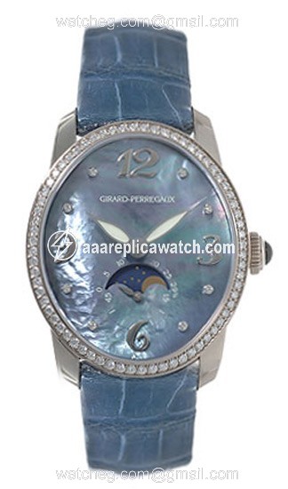 Girard Perregaux 80490-D53-A261-CK4 Cats Eye Ladies Automatic 18kt White Gold watch Girard Perregaux 80490-D53-A261-CK4 Cats Eye Ladies Automatic 18kt White Gold watch
