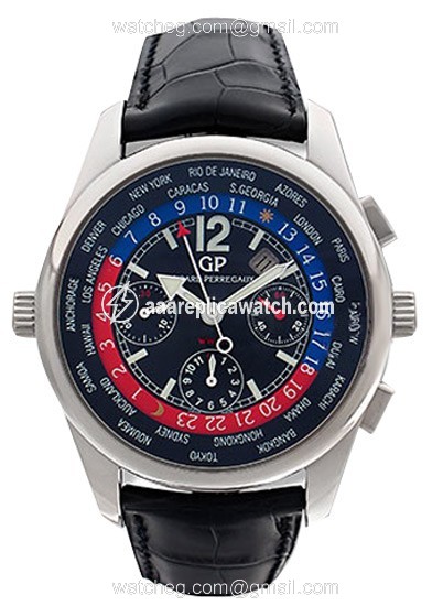 Girard Perregaux 49800-0-53-6146A Worldwide Time Control Mens Automatic 18kt White Gold watch Girard Perregaux 49800-0-53-6146A Worldwide Time Control Mens Automatic 18kt White Gold watch