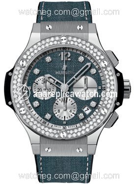 Hublot 341.SX.2710.NR.1104.JEANS Big Bang Ladies Automatic Satin-Finished Stainless Steel watch Hublot 341.SX.2710.NR.1104.JEANS Big Bang Ladies Automatic Satin-Finished Stainless Steel watch