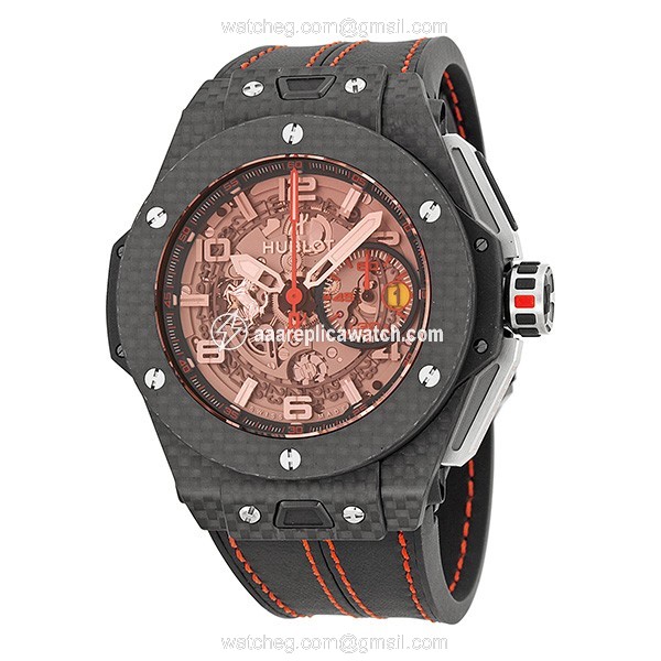 Hublot 401.QX.0123.VR Mens Automatic Black Carbon Fiber watch Hublot 401.QX.0123.VR Mens Automatic Black Carbon Fiber watch