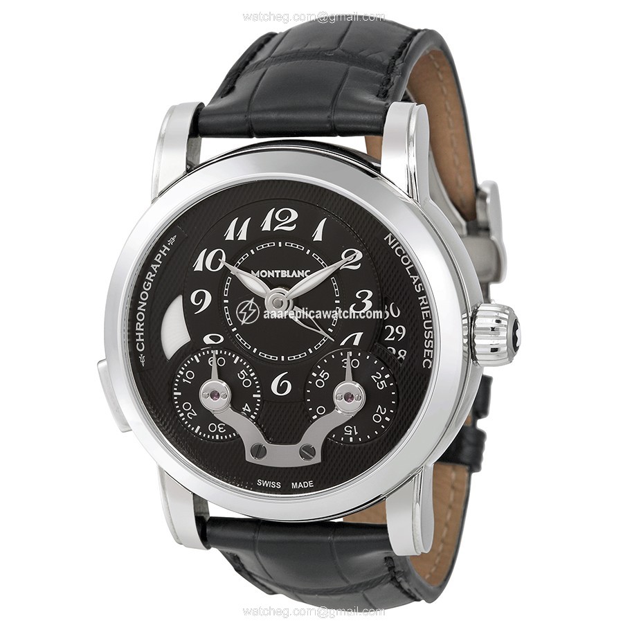 Montblanc 106488 Nicolas Rieussec Mens Automatic Stainless Steel watch Montblanc 106488 Nicolas Rieussec Mens Automatic Stainless Steel watch