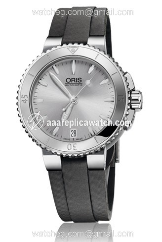 Oris 01 733 7652 4141-07 5 18 14FC Aquis Ladies Automatic Stainless Steel watch Oris 01 733 7652 4141-07 5 18 14FC Aquis Ladies Automatic Stainless Steel watch