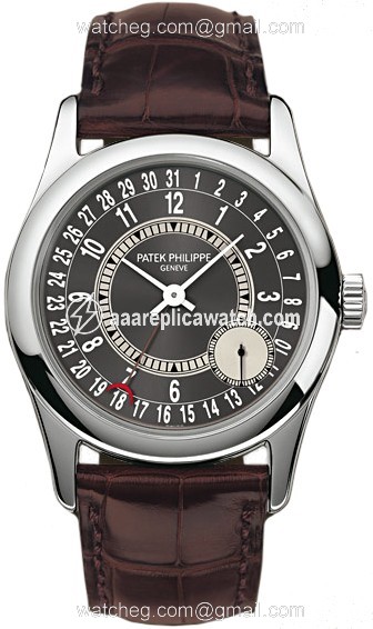 Patek Philippe 6000G-010 Calatrava Mens Automatic 18 kt White Gold watch Patek Philippe 6000G-010 Calatrava Mens Automatic 18 kt White Gold watch