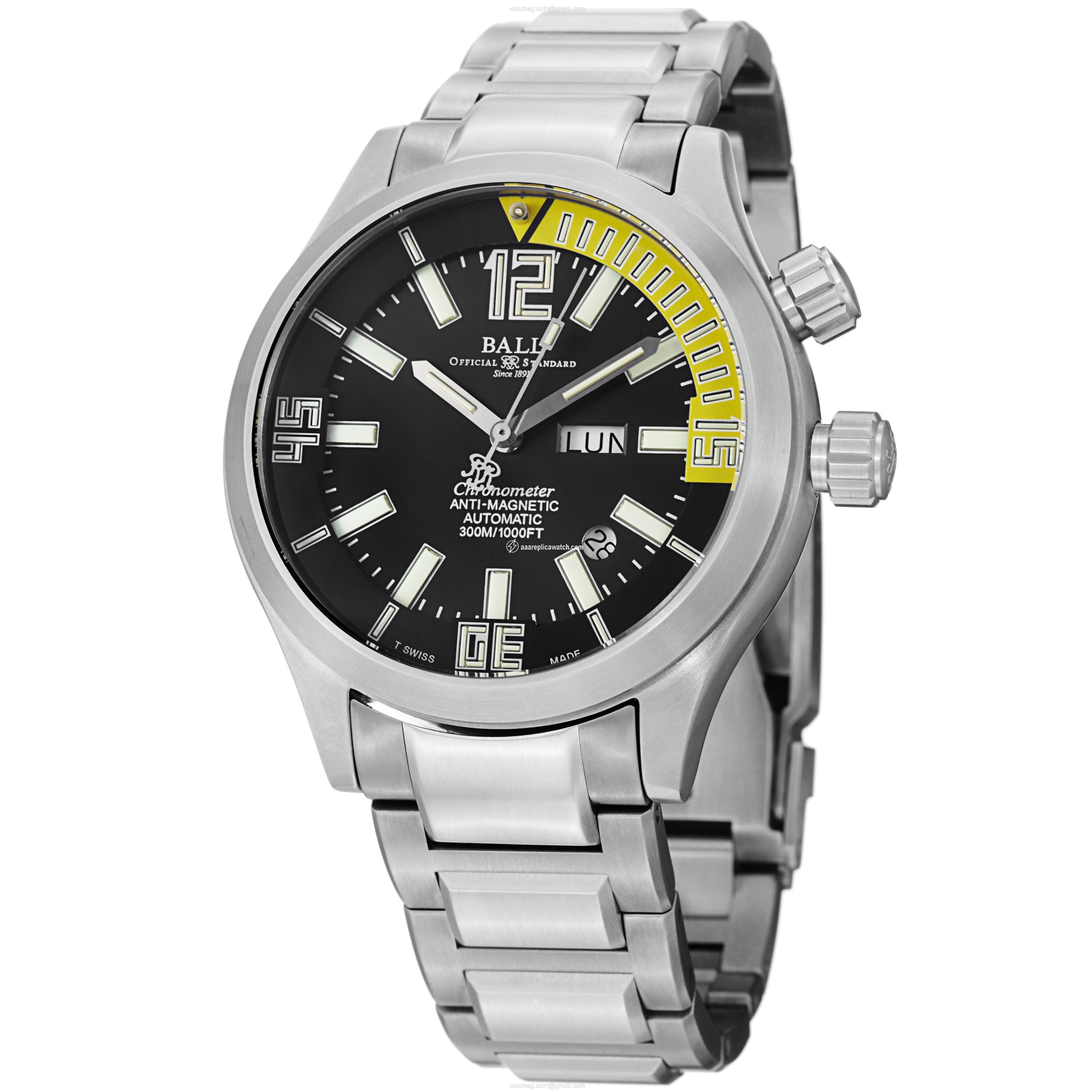 Ball DM1022A-SC1ABKY Engineer Mens Automatic Titanium watch Ball DM1022A-SC1ABKY Engineer Mens Automatic Titanium watch