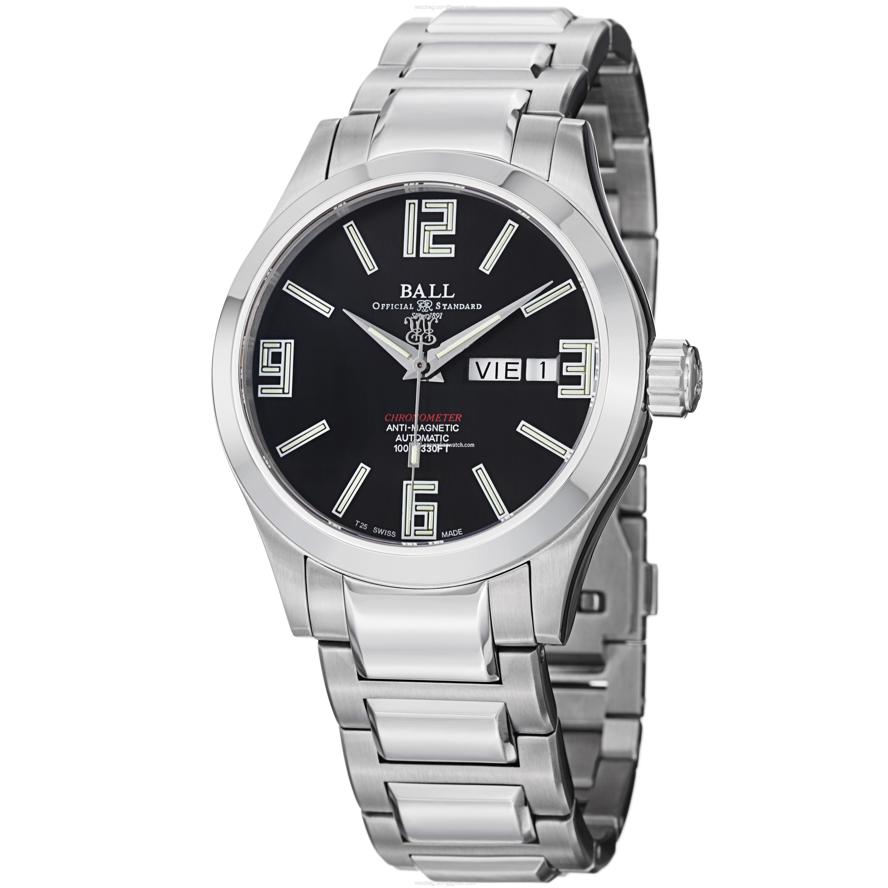 Ball NM1022C-SCAJ-BK Engineer Mens Automatic Stainless Steel watch Ball NM1022C-SCAJ-BK Engineer Mens Automatic Stainless Steel watch