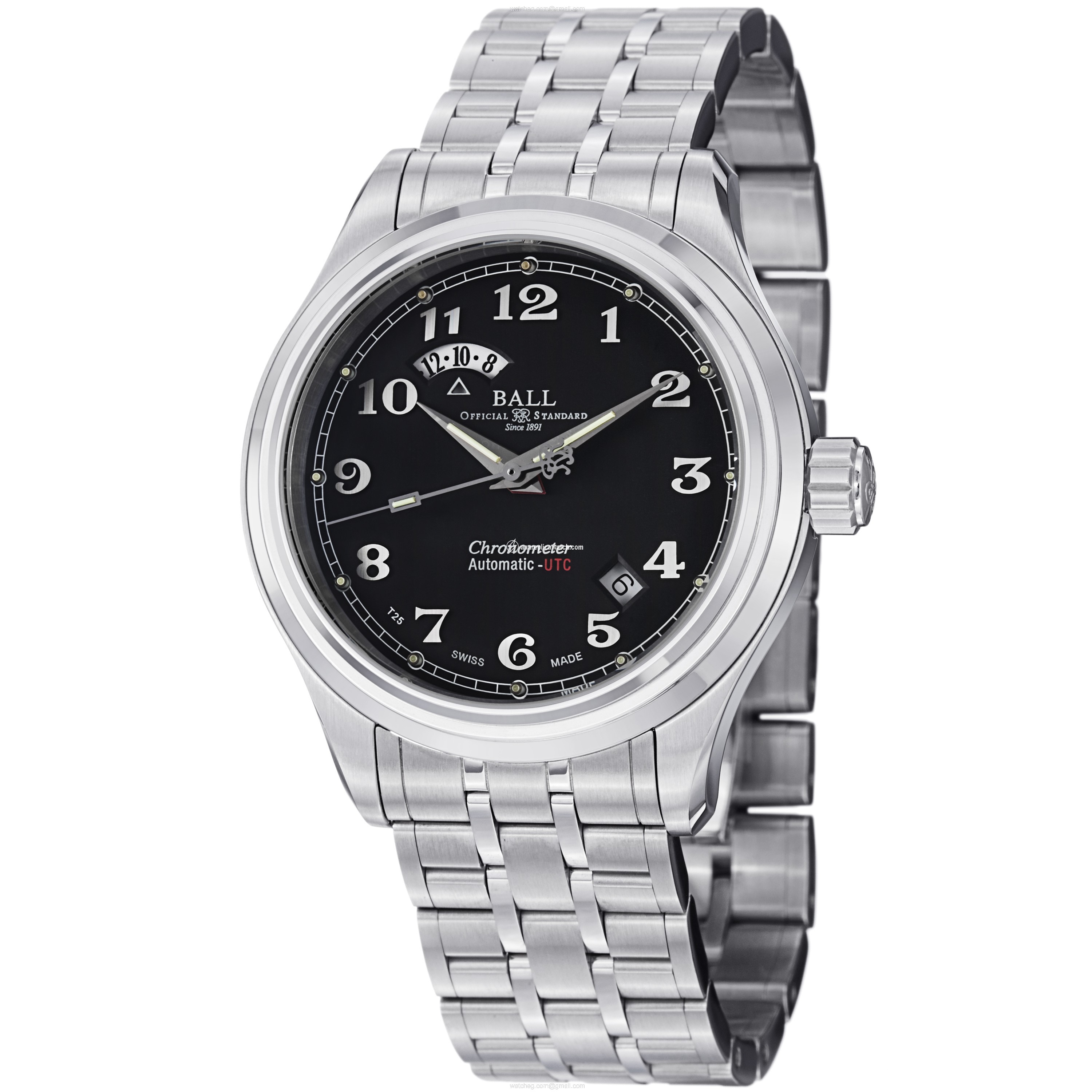 Ball GM1020D-SCJ-BK Trainmaster Mens Automatic Stainless Steel watch Ball GM1020D-SCJ-BK Trainmaster Mens Automatic Stainless Steel watch