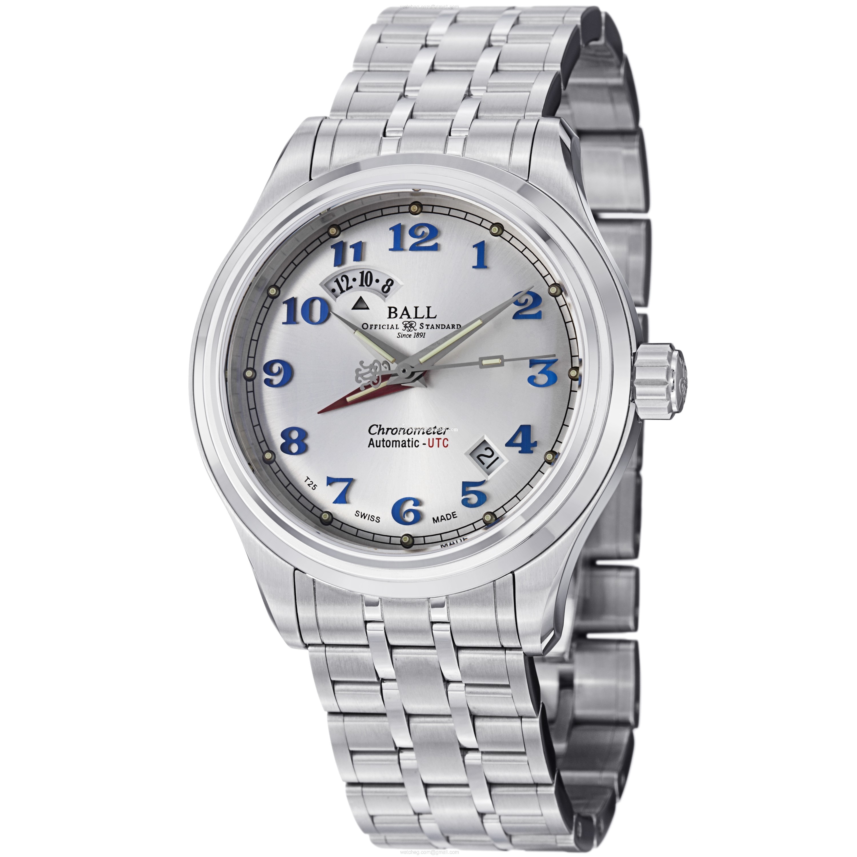 Ball GM1020D-SCJ-SL Trainmaster Mens Automatic Stainless Steel watch Ball GM1020D-SCJ-SL Trainmaster Mens Automatic Stainless Steel watch
