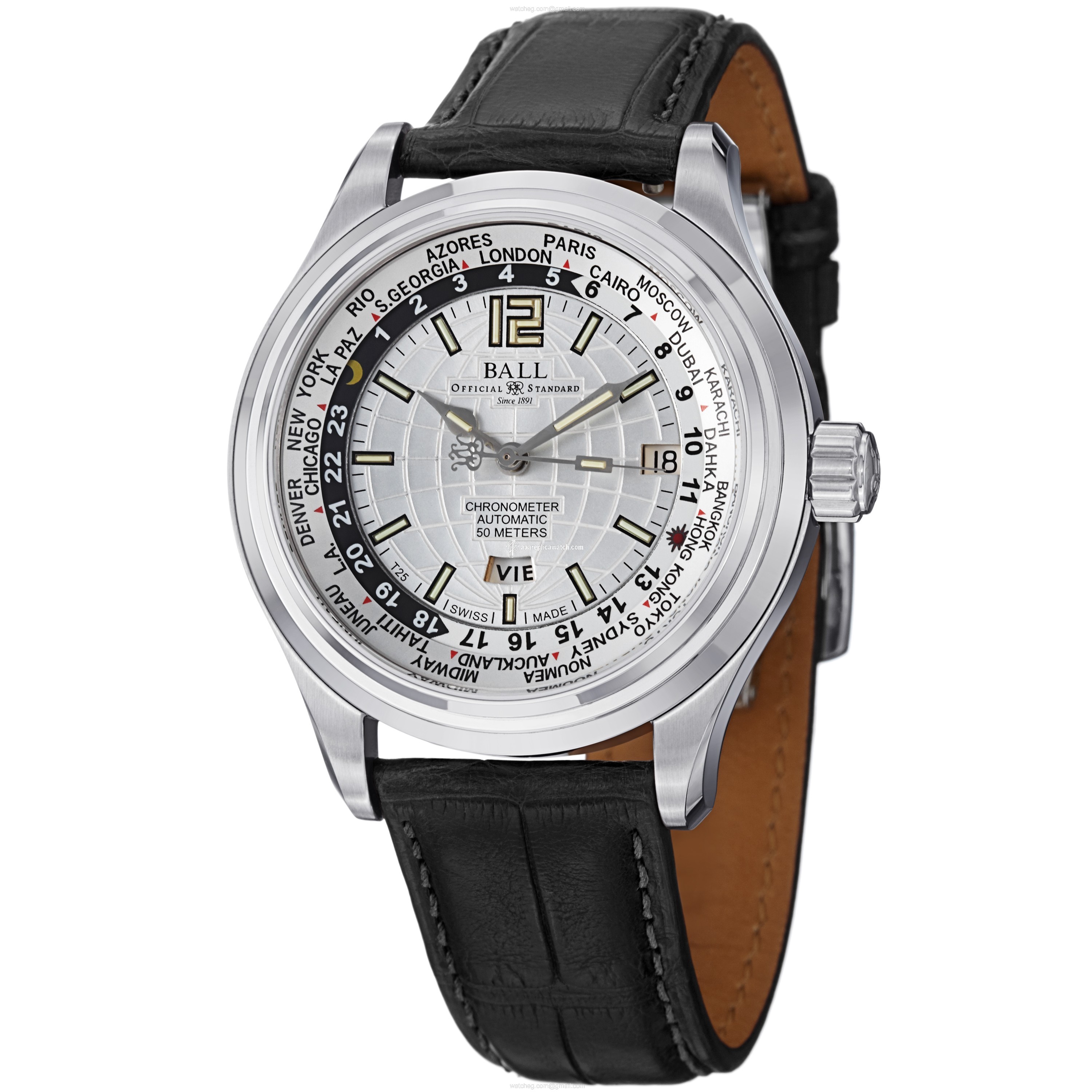 Ball GM1020DL1FCAJS1 Trainmaster Mens Automatic Stainless Steel watch Ball GM1020DL1FCAJS1 Trainmaster Mens Automatic Stainless Steel watch
