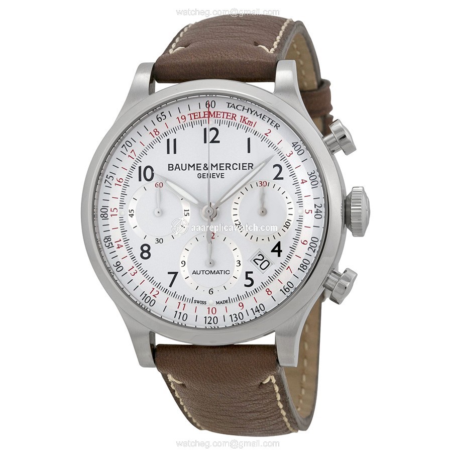 Baume et Mercier 10000 Capeland Mens Automatic Stainless Steel watch Baume et Mercier 10000 Capeland Mens Automatic Stainless Steel watch