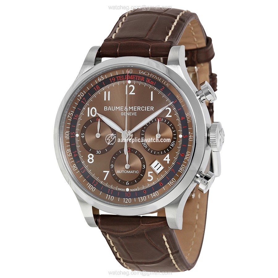 Baume et Mercier 10043 Capeland Mens Automatic Stainless Steel watch Baume et Mercier 10043 Capeland Mens Automatic Stainless Steel watch