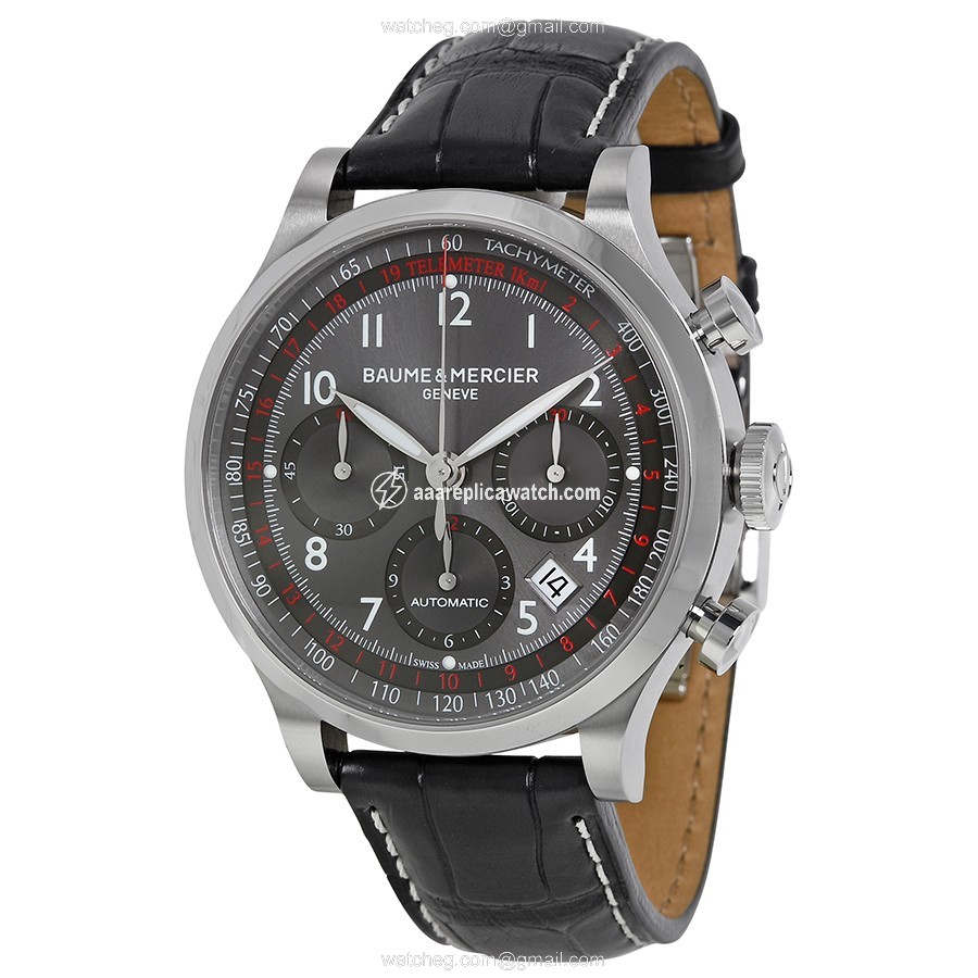 Baume et Mercier 10044 Capeland Mens Automatic Stainless Steel watch Baume et Mercier 10044 Capeland Mens Automatic Stainless Steel watch