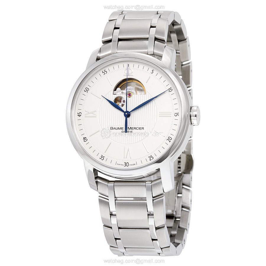 Baume et Mercier 08833 Classima Mens Automatic Polished Satin-finished Steel watch Baume et Mercier 08833 Classima Mens Automatic Polished Satin-finished Steel watch
