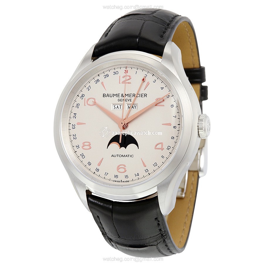 Baume et Mercier 10055 Clifton Mens Automatic Stainless Steel watch Baume et Mercier 10055 Clifton Mens Automatic Stainless Steel watch