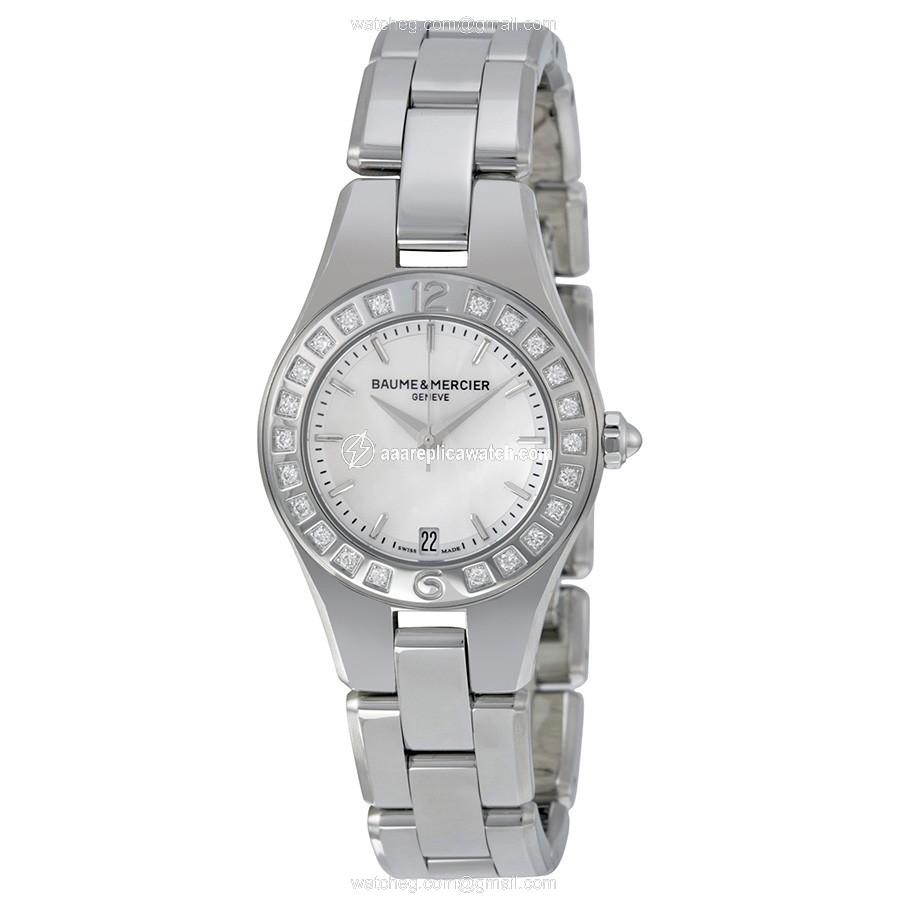 Baume et Mercier MOA10078 Linea Ladies Quartz Stainless Steel watch Baume et Mercier MOA10078 Linea Ladies Quartz Stainless Steel watch