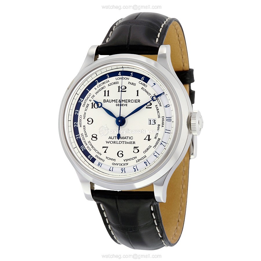 Baume et Mercier MOA10106 Mens Automatic Stainless Steel watch Baume et Mercier MOA10106 Mens Automatic Stainless Steel watch