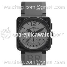 Bell & Ross BR01-94COMMANDO Aviation Mens Automatic Matte Black PVD Stainless Steel watch Bell & Ross BR01-94COMMANDO Aviation Mens Automatic Matte Black PVD Stainless Steel watch