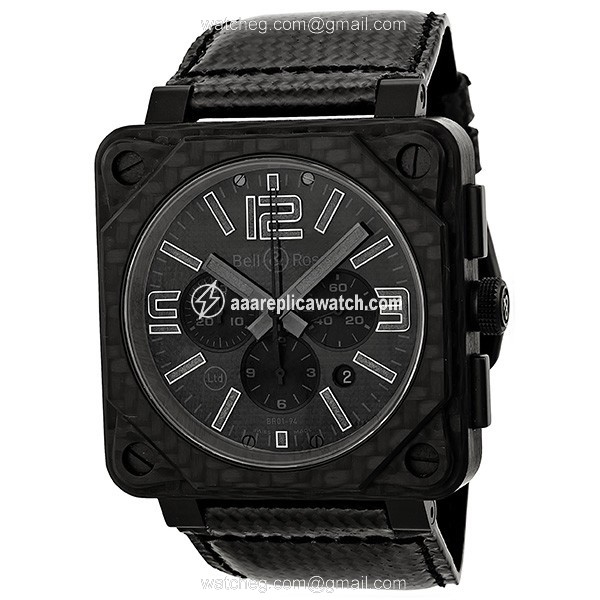 Bell & Ross BR0194-CA-FIBER-PH Aviation Mens Automatic Black Carbon Fiber watch Bell & Ross BR0194-CA-FIBER-PH Aviation Mens Automatic Black Carbon Fiber watch