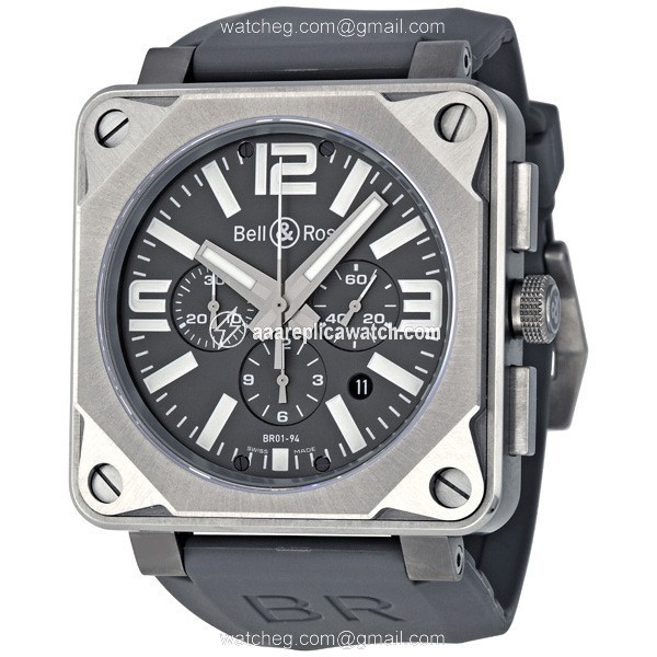 Bell & Ross BR0194-TI-PRO Aviation Mens Automatic Satin Brushed Titanuim watch Bell & Ross BR0194-TI-PRO Aviation Mens Automatic Satin Brushed Titanuim watch
