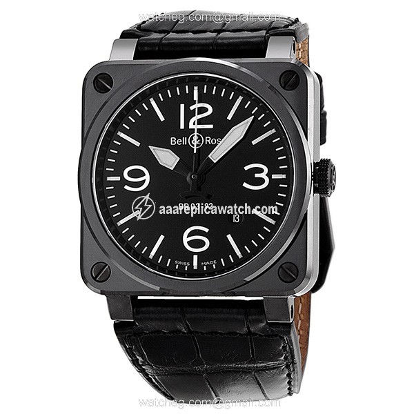 Bell & Ross BR0392-CERAM-ALI Aviation Mens Automatic Black Ceramic watch Bell & Ross BR0392-CERAM-ALI Aviation Mens Automatic Black Ceramic watch
